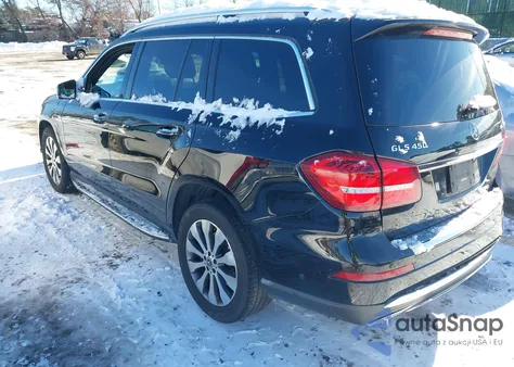 2018 Mercedes-Benz Gls 450 4Matic z USA, uszkodzony, nr VIN 4JGDF6EE2JB153889